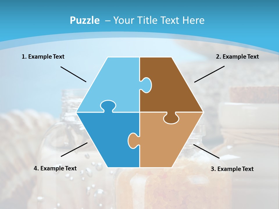 Orange Holiday Spray PowerPoint Template