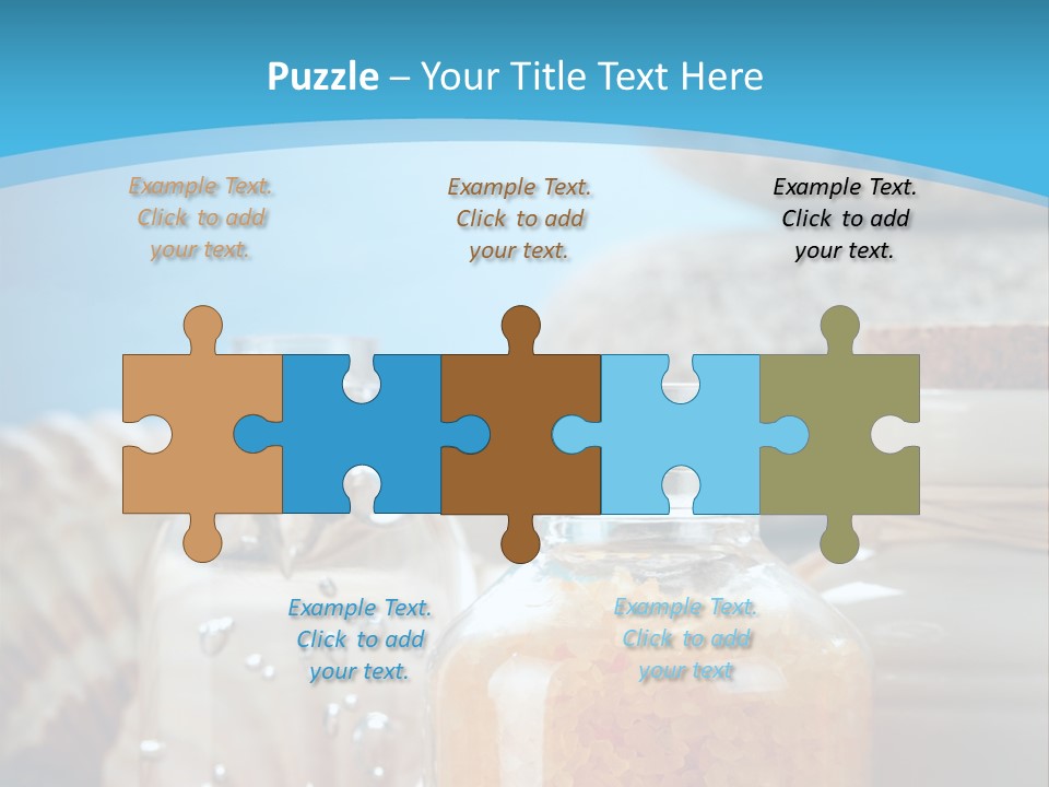 Orange Holiday Spray PowerPoint Template