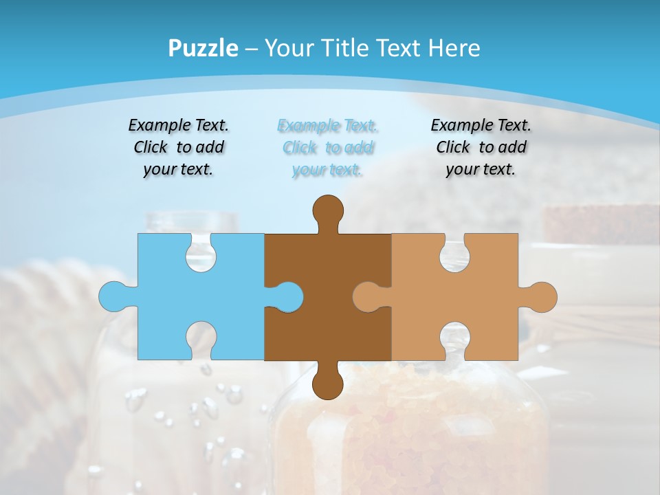 Orange Holiday Spray PowerPoint Template