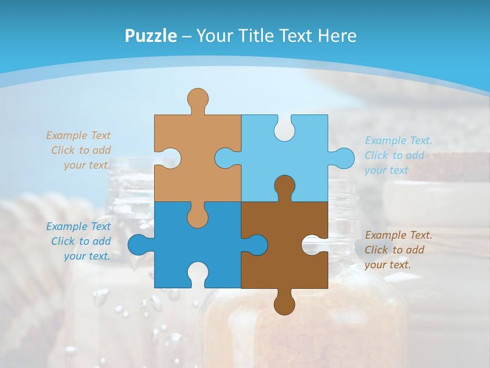 Orange Holiday Spray PowerPoint Template