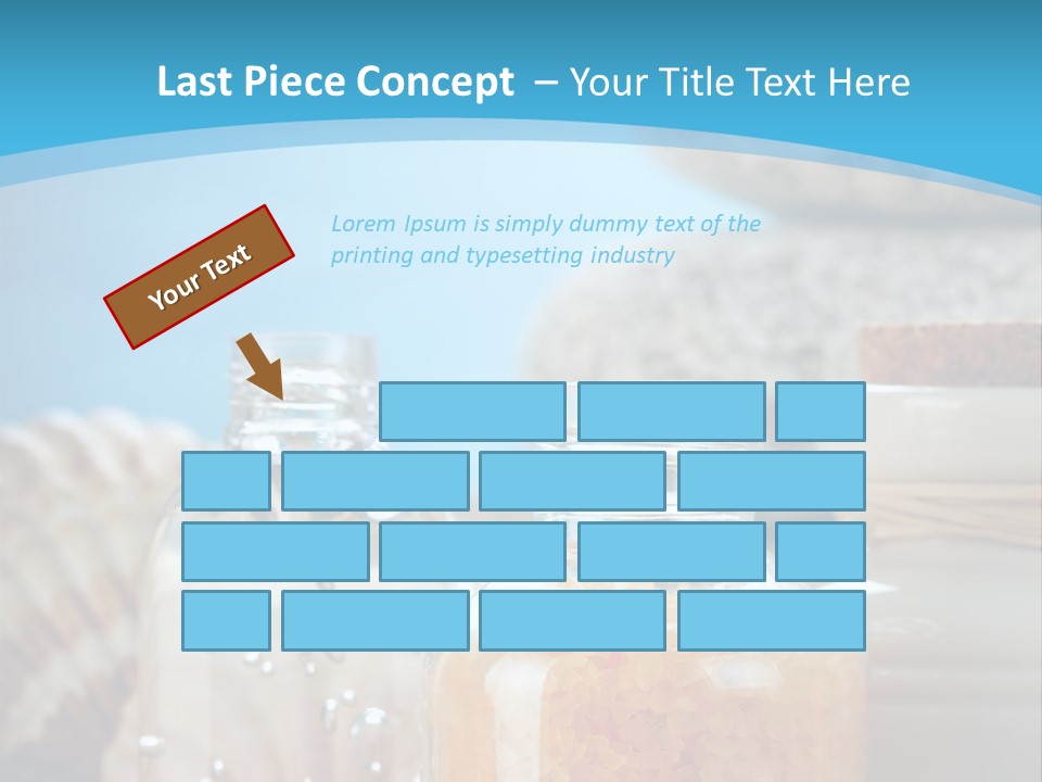 Orange Holiday Spray PowerPoint Template