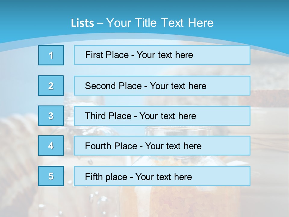 Orange Holiday Spray PowerPoint Template