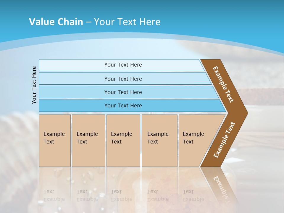 Orange Holiday Spray PowerPoint Template