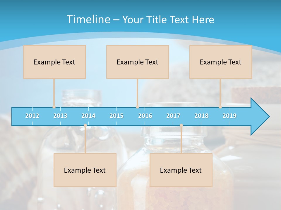 Orange Holiday Spray PowerPoint Template