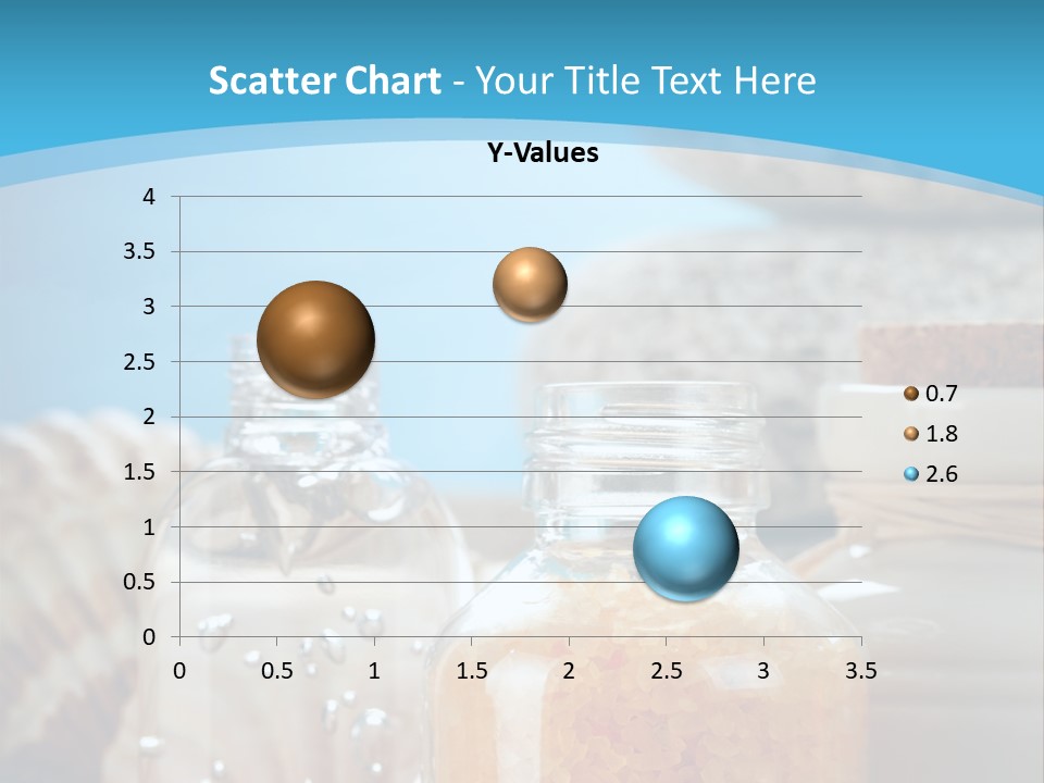 Orange Holiday Spray PowerPoint Template