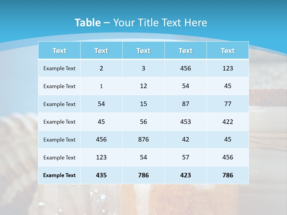 Orange Holiday Spray PowerPoint Template