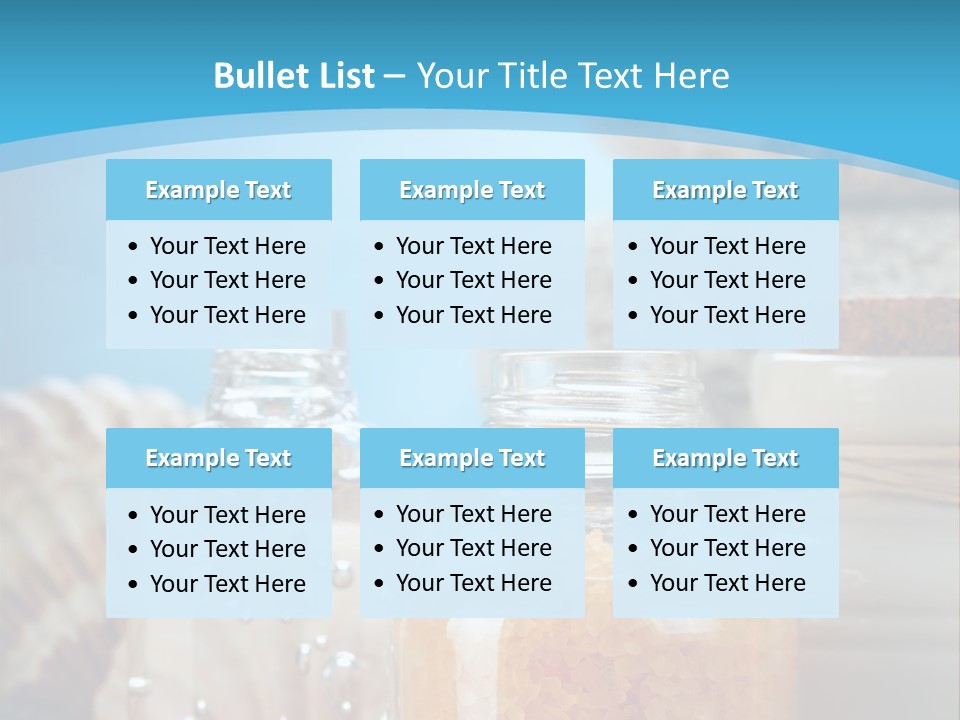 Orange Holiday Spray PowerPoint Template