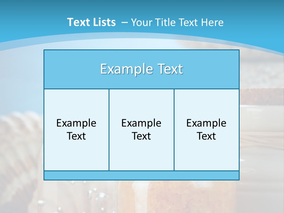 Orange Holiday Spray PowerPoint Template