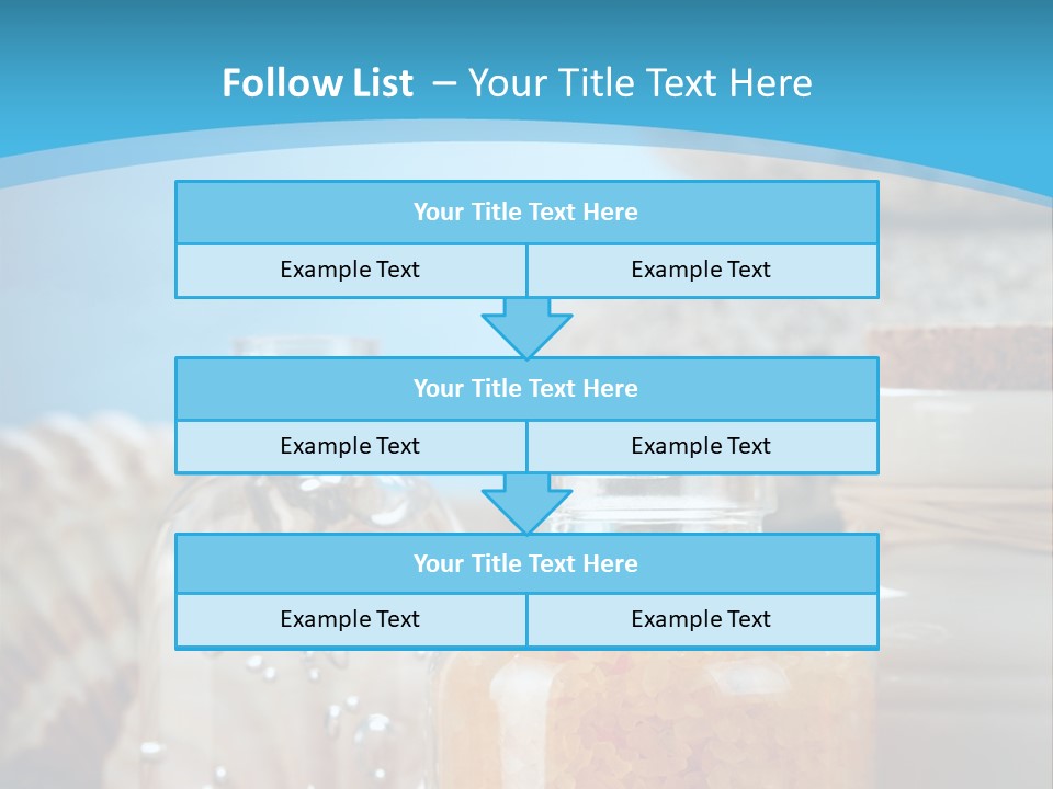 Orange Holiday Spray PowerPoint Template