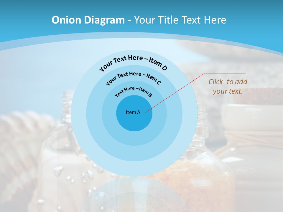 Orange Holiday Spray PowerPoint Template
