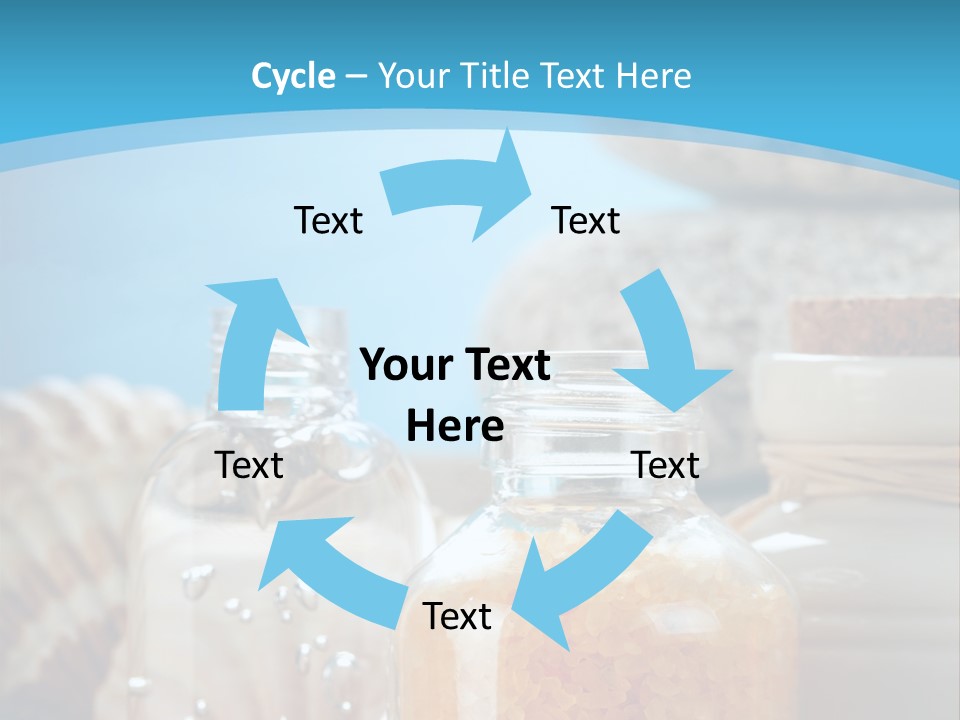 Orange Holiday Spray PowerPoint Template
