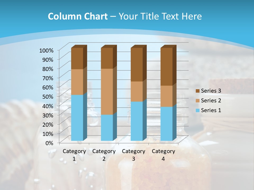 Orange Holiday Spray PowerPoint Template