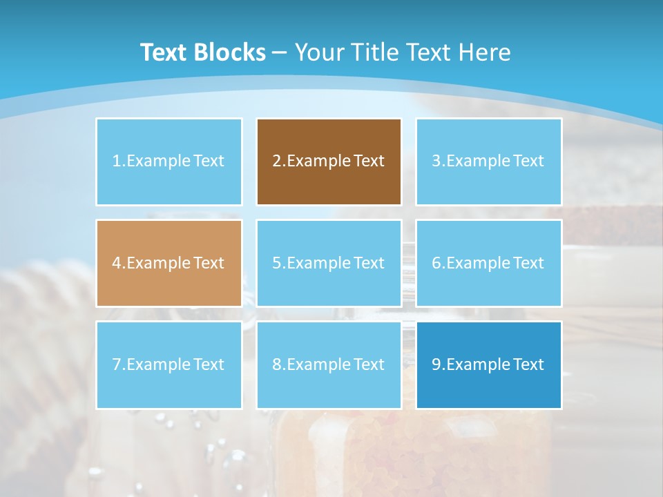 Orange Holiday Spray PowerPoint Template