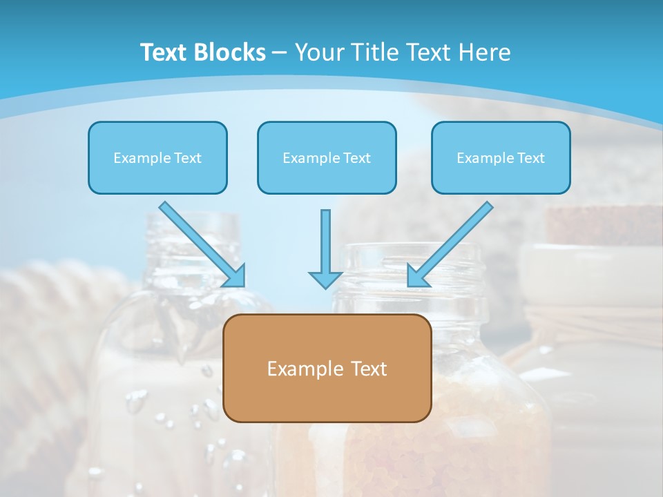 Orange Holiday Spray PowerPoint Template