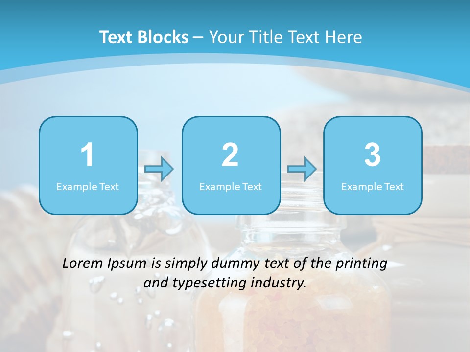 Orange Holiday Spray PowerPoint Template