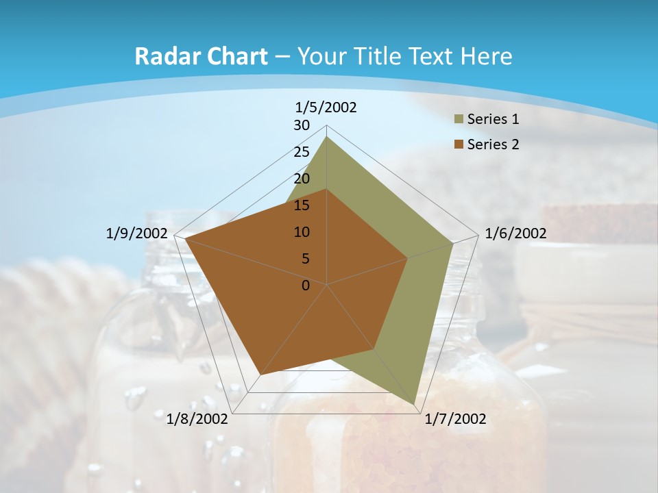 Orange Holiday Spray PowerPoint Template