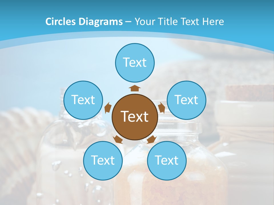 Orange Holiday Spray PowerPoint Template