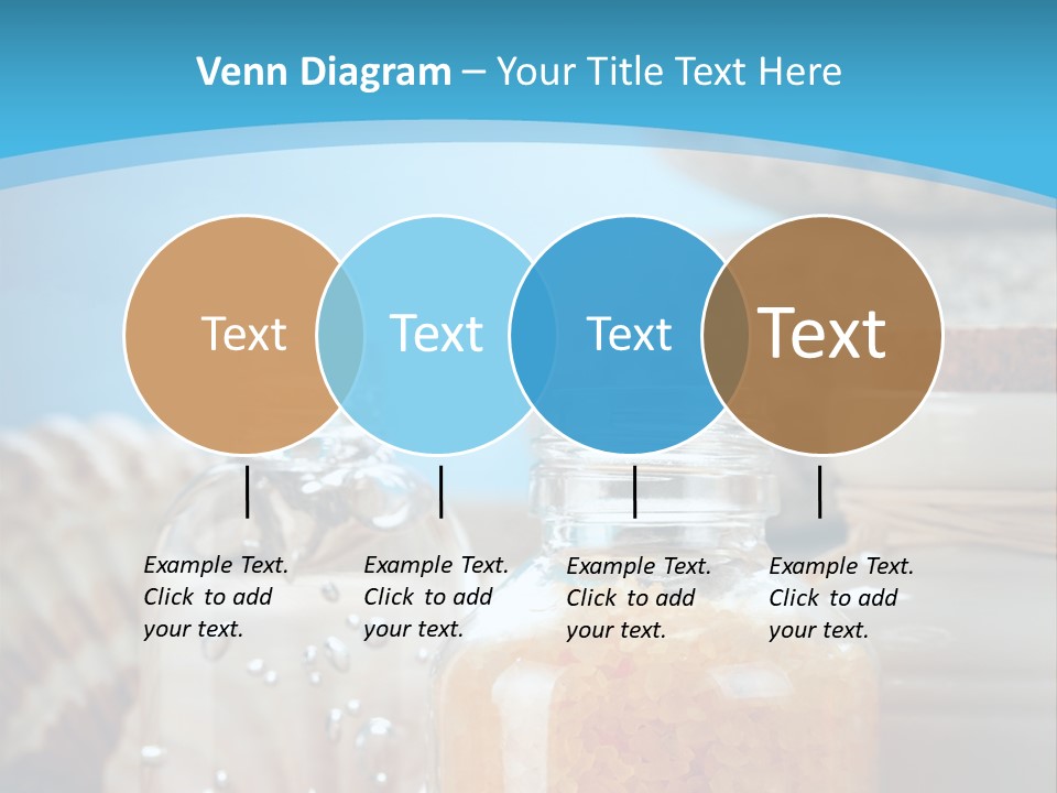 Orange Holiday Spray PowerPoint Template