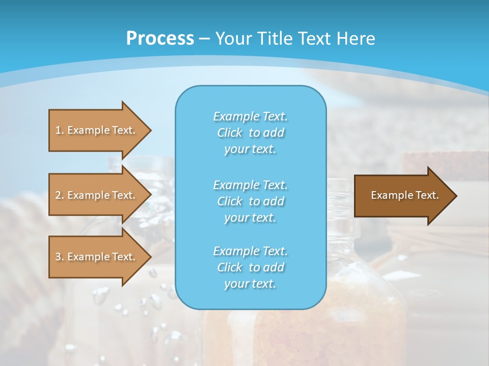 Orange Holiday Spray PowerPoint Template