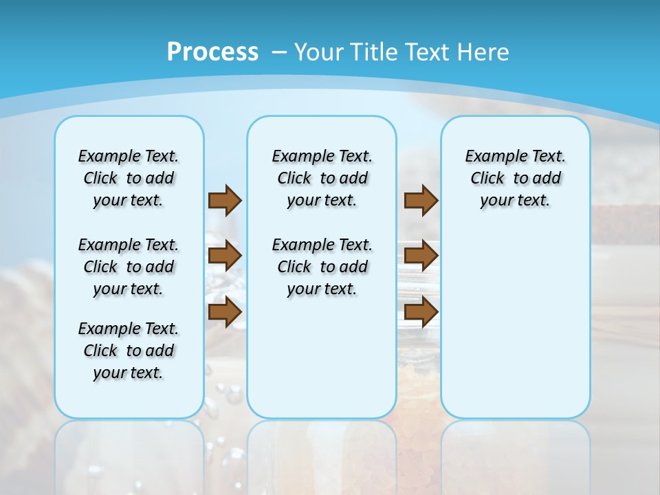 Orange Holiday Spray PowerPoint Template
