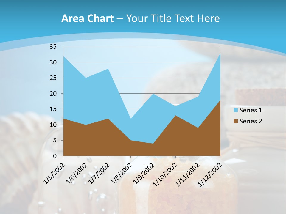 Orange Holiday Spray PowerPoint Template