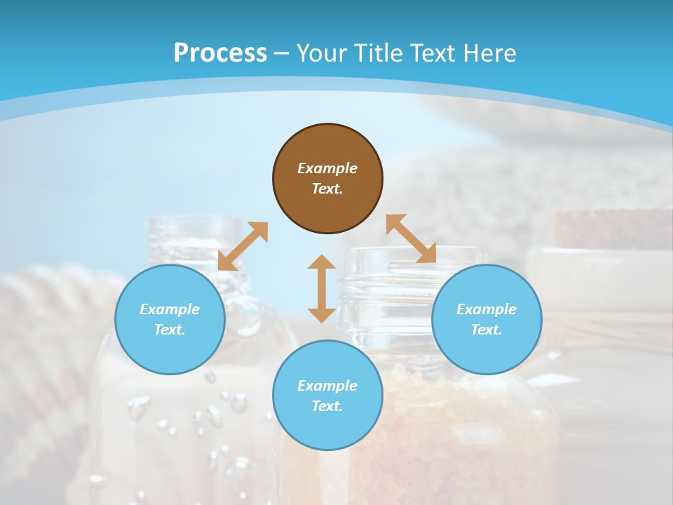 Orange Holiday Spray PowerPoint Template