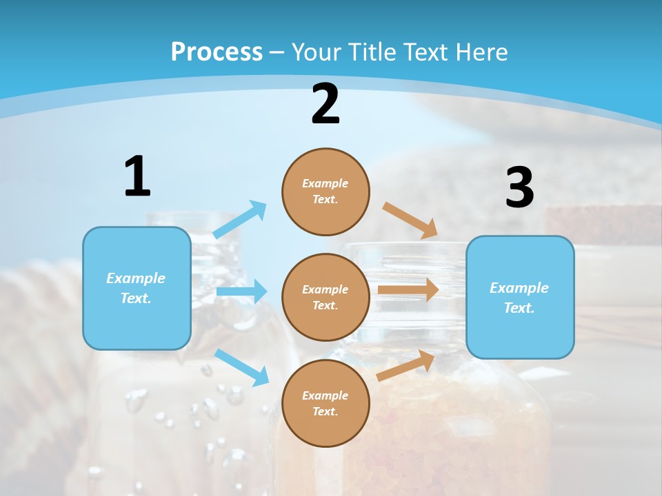 Orange Holiday Spray PowerPoint Template