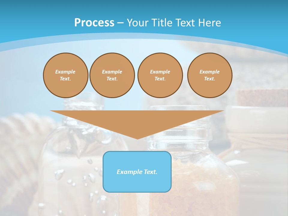 Orange Holiday Spray PowerPoint Template