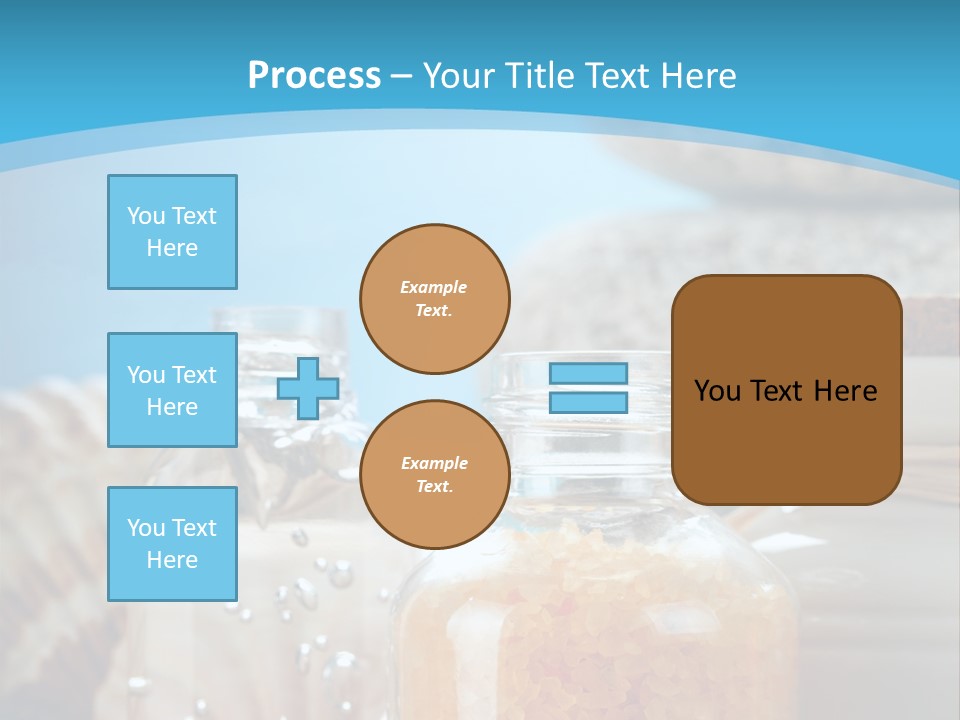 Orange Holiday Spray PowerPoint Template