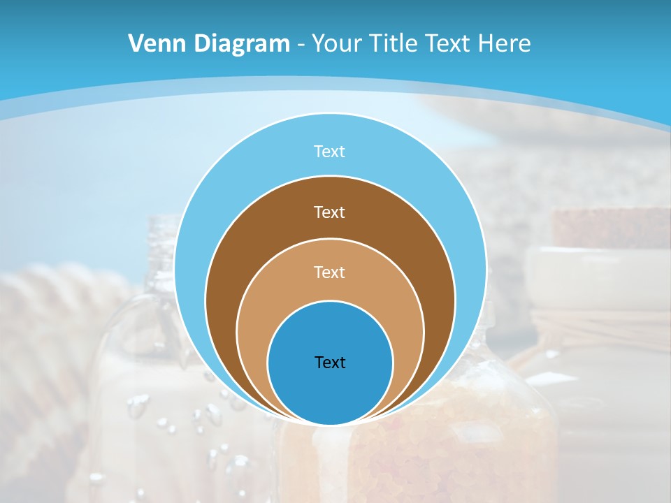 Orange Holiday Spray PowerPoint Template