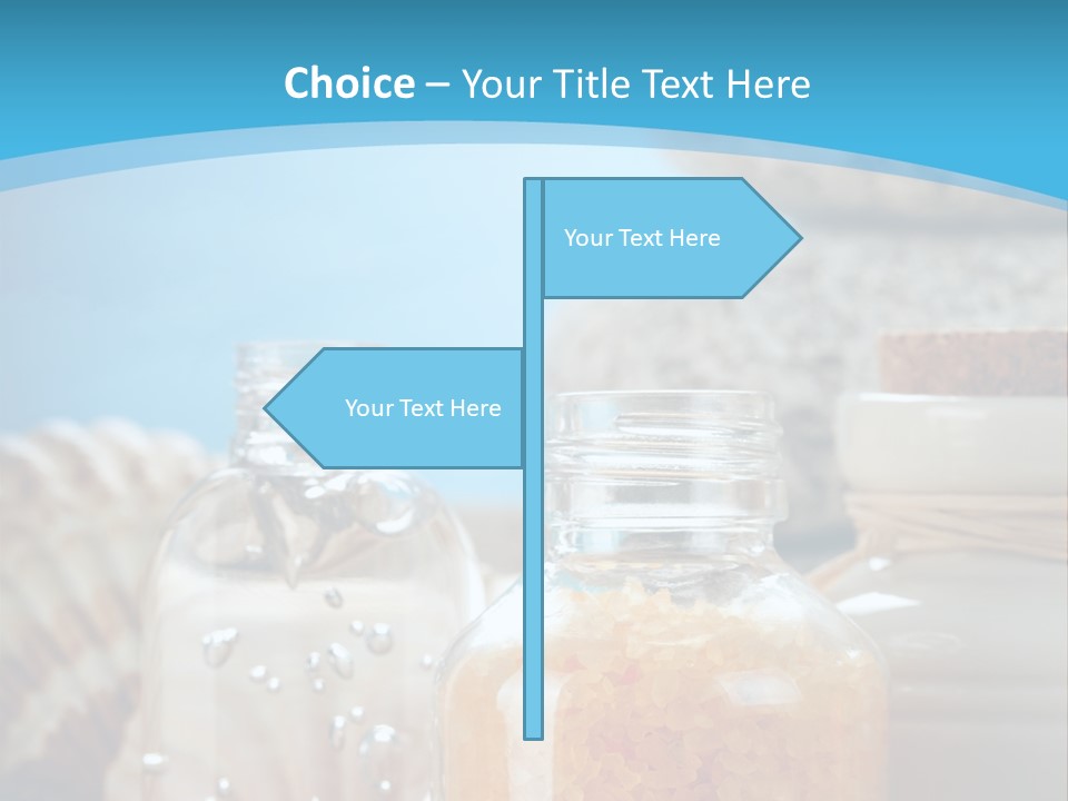 Orange Holiday Spray PowerPoint Template