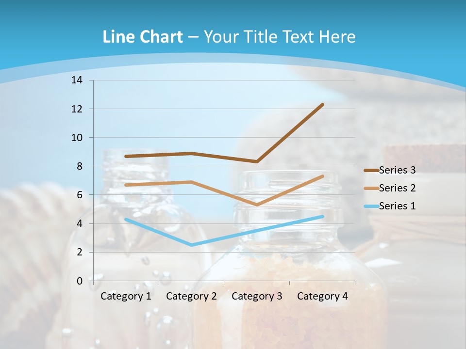 Orange Holiday Spray PowerPoint Template