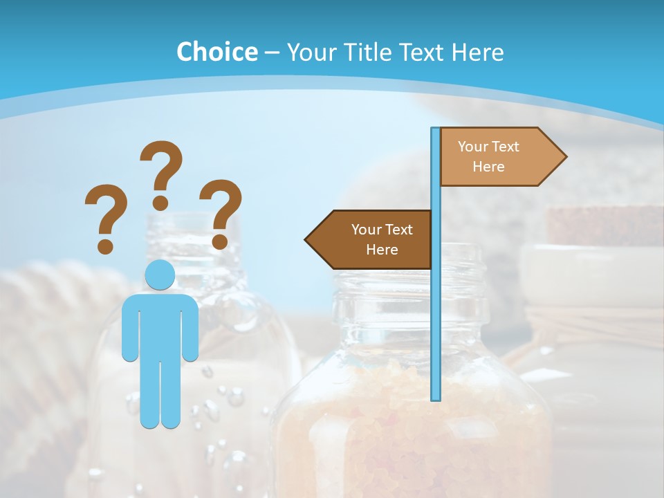 Orange Holiday Spray PowerPoint Template