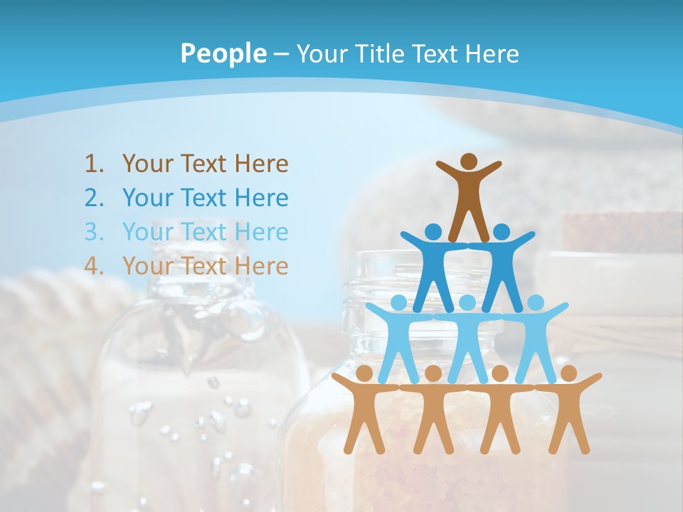 Orange Holiday Spray PowerPoint Template