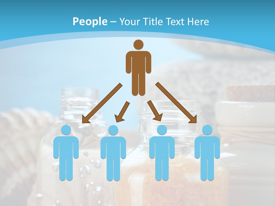 Orange Holiday Spray PowerPoint Template