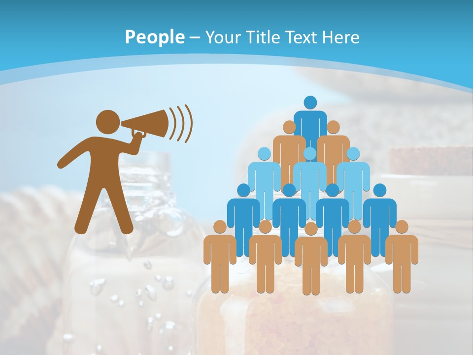 Orange Holiday Spray PowerPoint Template