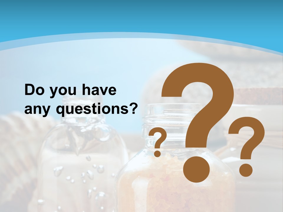 Orange Holiday Spray PowerPoint Template