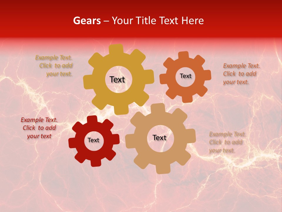 Abstract Background Nature Bolt PowerPoint Template