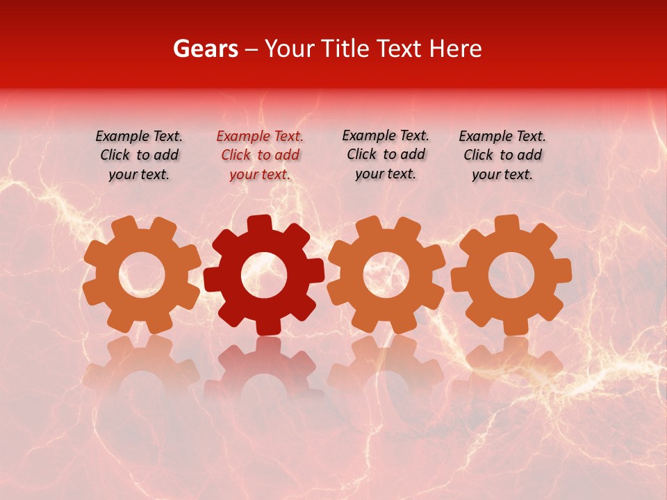 Abstract Background Nature Bolt PowerPoint Template