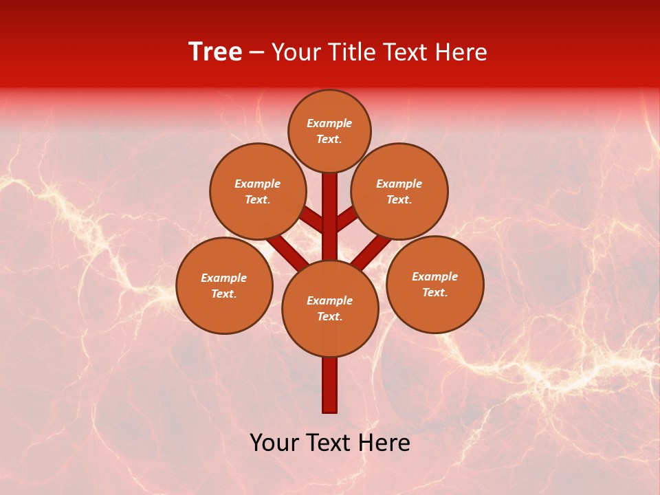 Abstract Background Nature Bolt PowerPoint Template