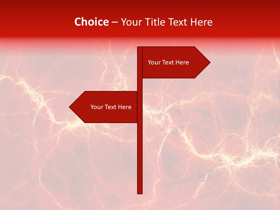 Abstract Background Nature Bolt PowerPoint Template