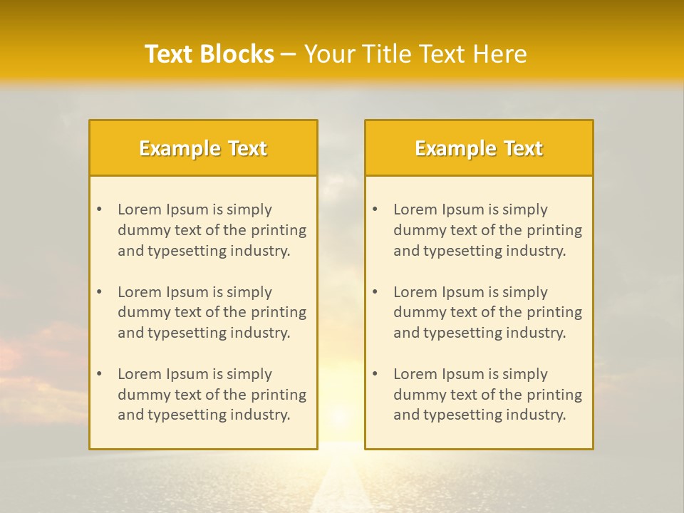 Travelling Infinity Country PowerPoint Template