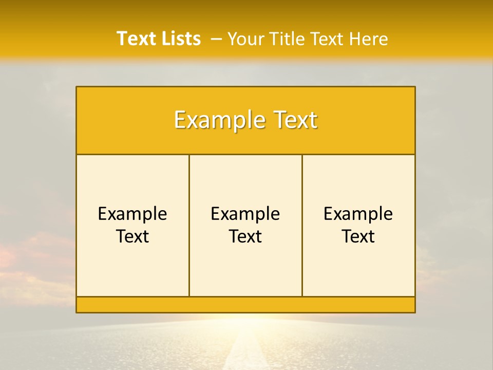 Travelling Infinity Country PowerPoint Template