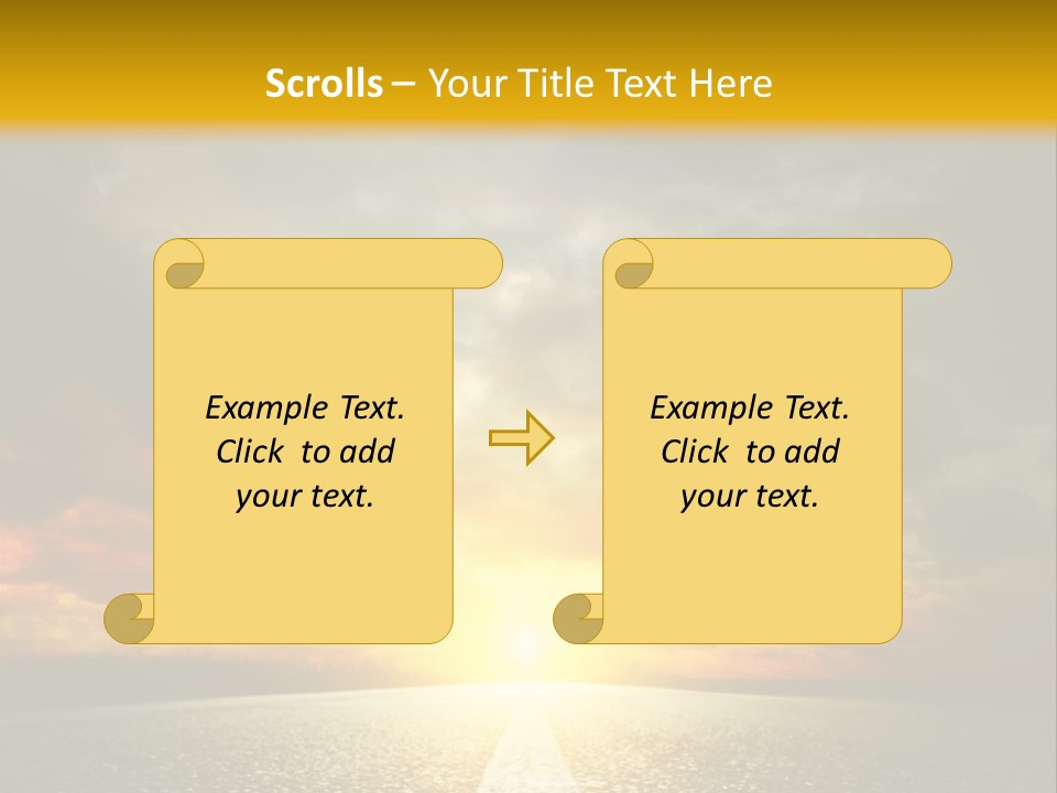 Travelling Infinity Country PowerPoint Template