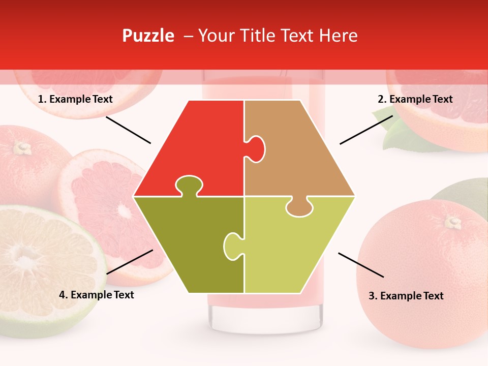 Beautiful Ripe Juicy PowerPoint Template