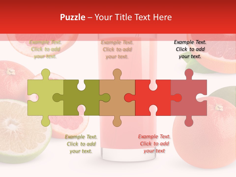 Beautiful Ripe Juicy PowerPoint Template