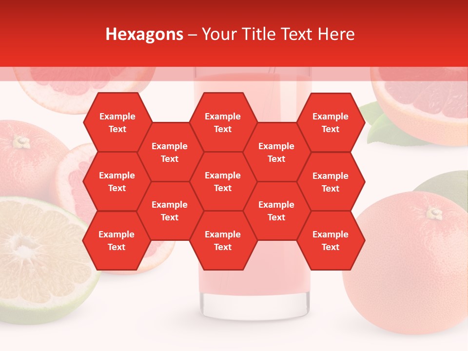 Beautiful Ripe Juicy PowerPoint Template