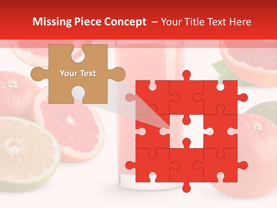 Beautiful Ripe Juicy PowerPoint Template