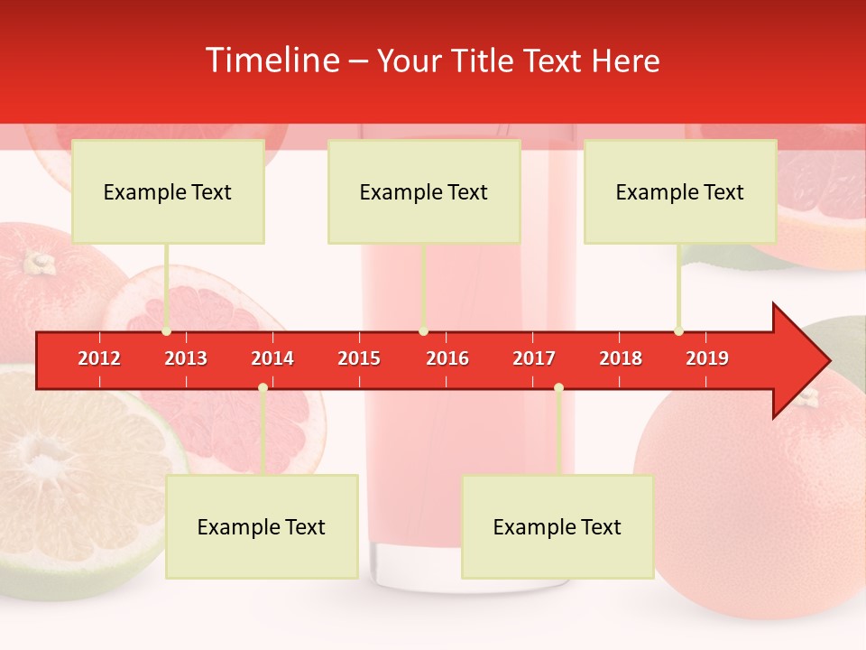 Beautiful Ripe Juicy PowerPoint Template