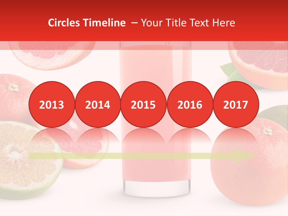 Beautiful Ripe Juicy PowerPoint Template